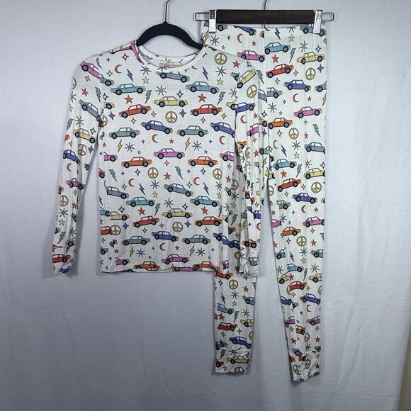 Posh Peanut Other - Posh Peanut Desmond Cars Classic Bamboo Long Sleeve Pajama PJ Set Size 10Y-12Y
